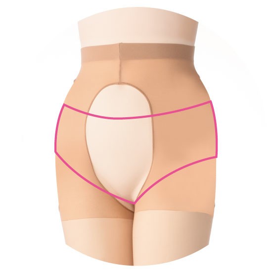 福助「穴あきパンスト」第二弾登場！　今度は女性のトイレを楽にする