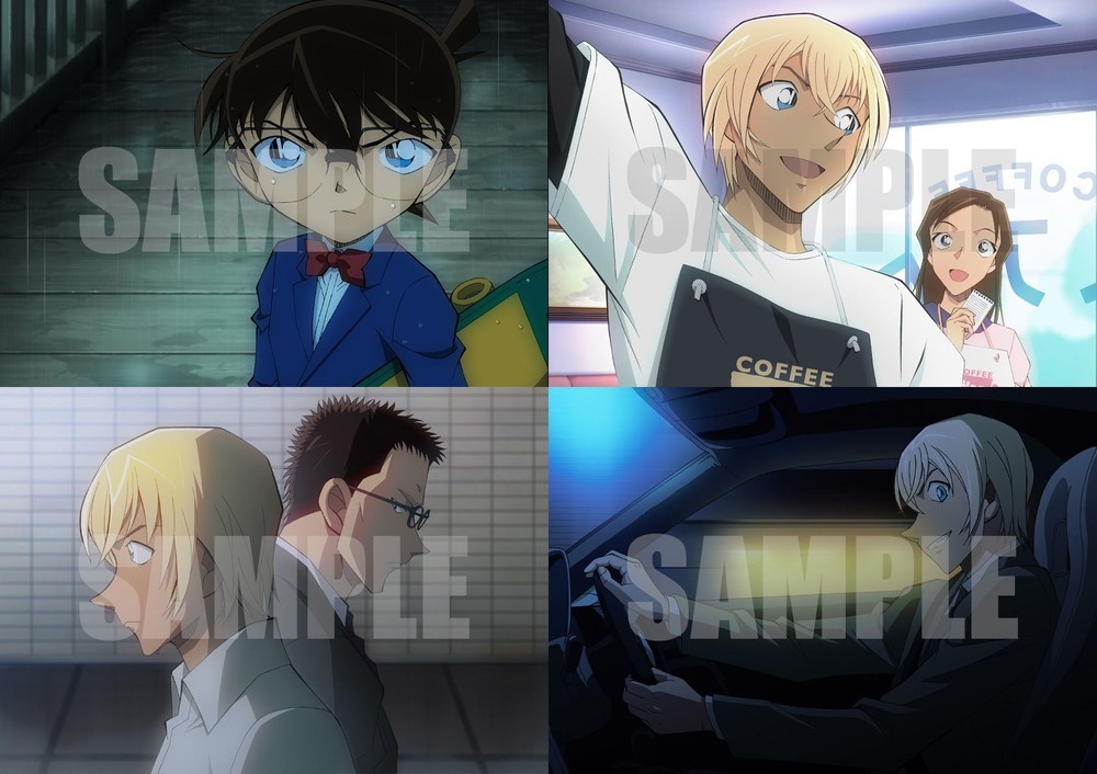 「名探偵コナン」登場キャラたちの「ある日」を描いた「1DAY アクリルボード」