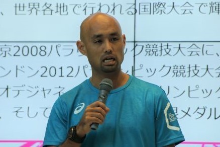 陸上・山本篤選手（2018年8月撮影）