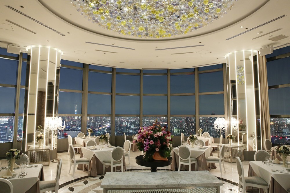 レストランの内観