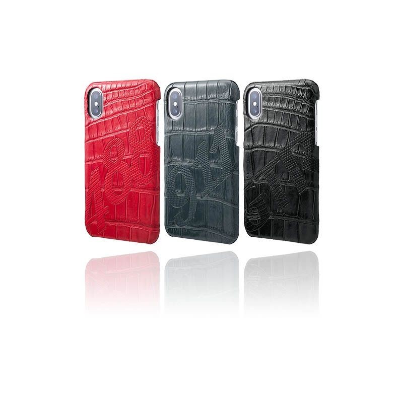 ナンバーやアルファベットをデザイン　iPhoneシリーズ向けレザーケース