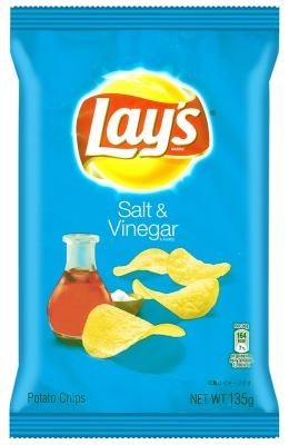 レイズ ポテトチップス『ソルト&ビネガー味』外装