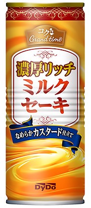 濃厚ココアと定番ミルクセーキ