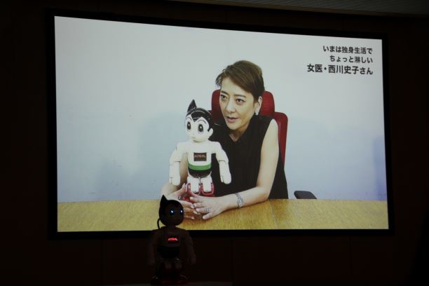 女医・西川史子さんからのビデオメッセージ（2018年9月撮影）