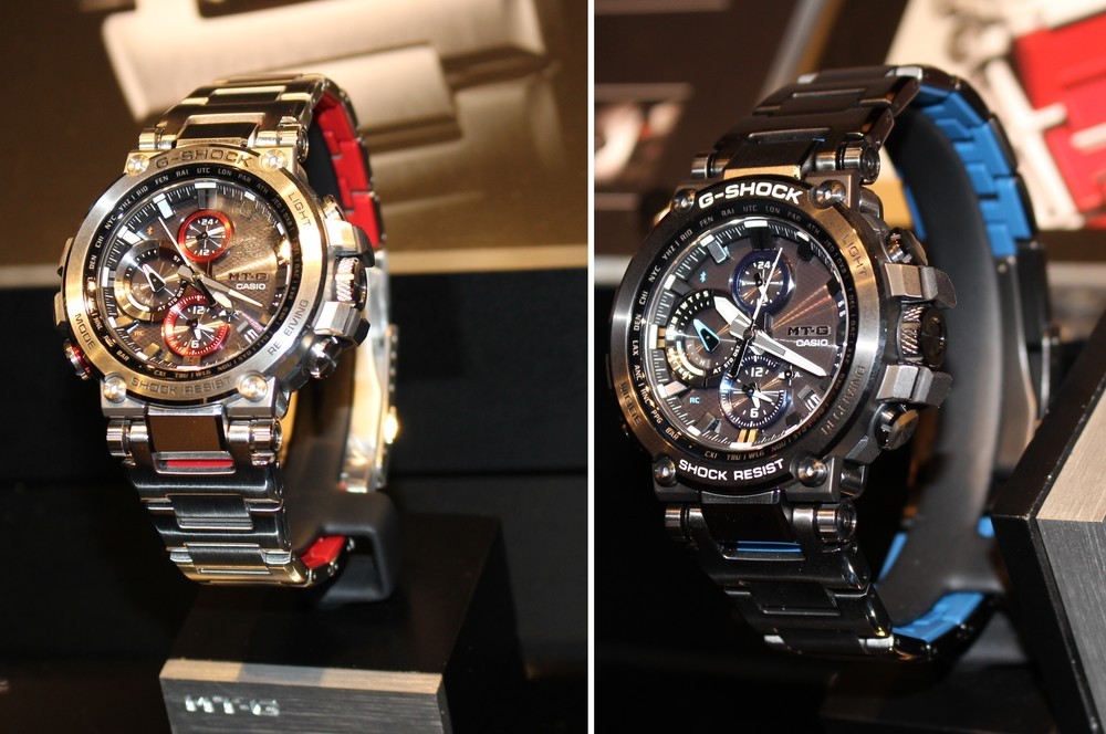 カシオ2018秋冬新作が一堂に　男性向け「G-SHOCK」「OCEANUS」「PRO TREK」
