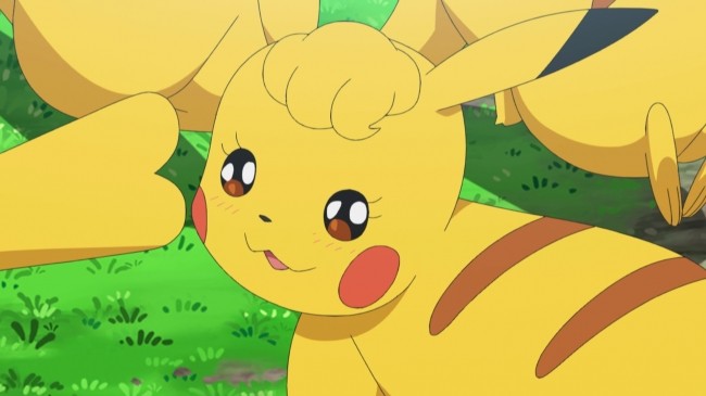 藤田さんが演じる「クリンちゃん」（ｃ）Nintendo･Creatures･GAME FREAK･TV Tokyo･ShoPro･JR Kikaku（ｃ）Pokémon