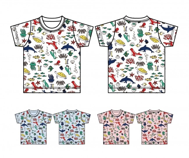 水族館の人気者をTシャツに！