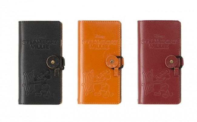 ミッキーマウス「蒸気船ウィリー」をイメージ　アンティークなiPhoneケース