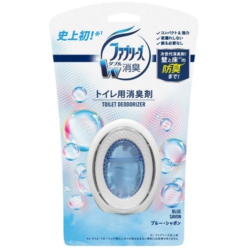 ファブリーズW消臭トイレ用消臭剤 ブルー・シャボン
