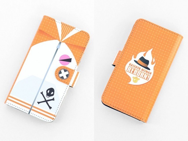 「家庭教師ヒットマン　REBORN！」　手帳型スマートフォンケース