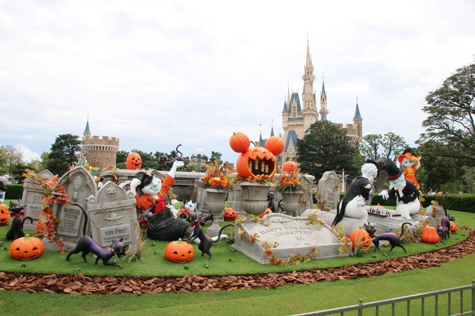 ハロウィーンを盛り上げるデコレーション