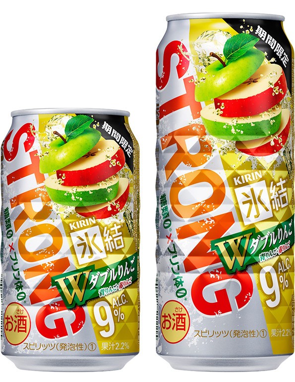 爽やかな甘酸っぱさ　「氷結ストロング ダブルりんご」