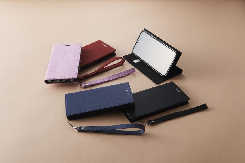 「スマートセンサー」対応の手帳型　iPhone向けケース