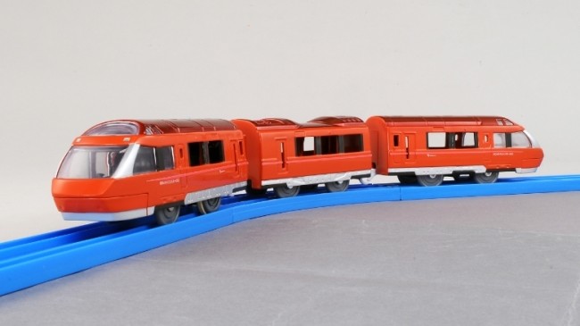 小田急新型ロマンスカー「GSE（70000形）」のプラレール　数量限定