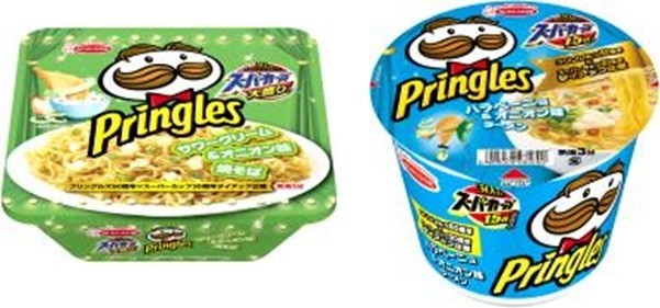 ポテチでラーメン・焼きそばを表現
