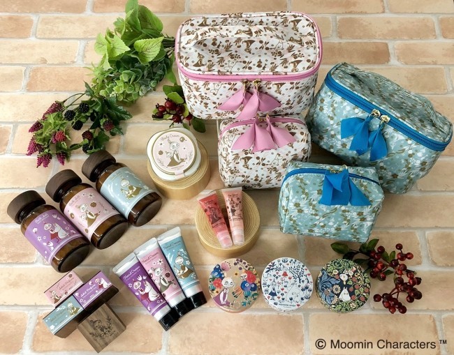 「ムーミンショップ」　「ミムラねえさん」イメージのコスメシリーズ