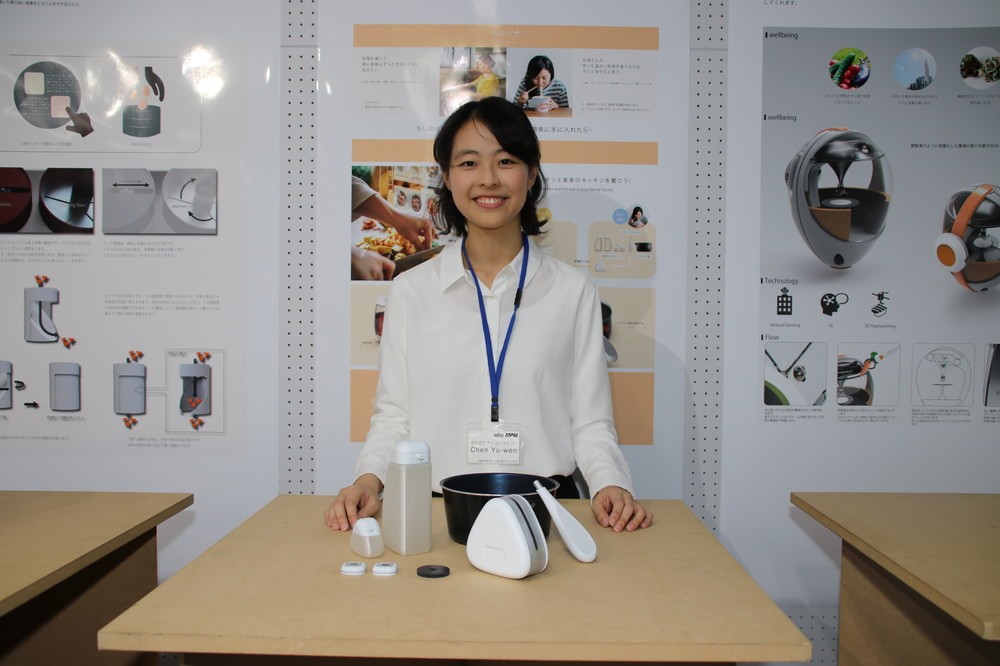 最優秀賞受賞者のチェン・ユーウェンさん