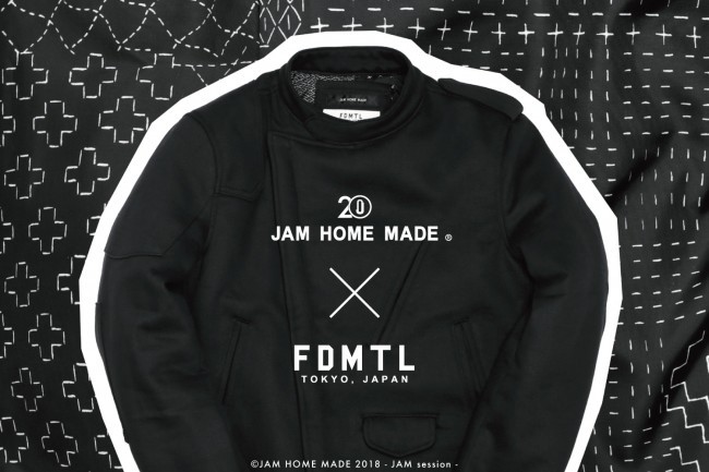 「JAM HOME MADE」とデニムブランド「FDMTL」　コラボでブルゾン