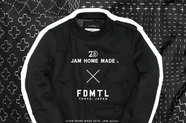 「JAM HOME MADE」とデニムブランド「FDMTL」　コラボでブルゾン