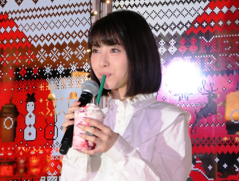 期間限定「クリスマスストロベリーケーキフラペチーノ」を試飲