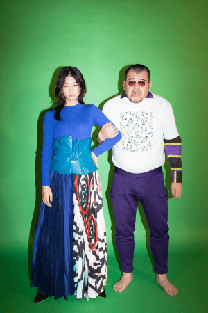 「UN3D.」が野性爆弾くっきーと「異色コラボ」　描き下ろしイラストをTシャツに