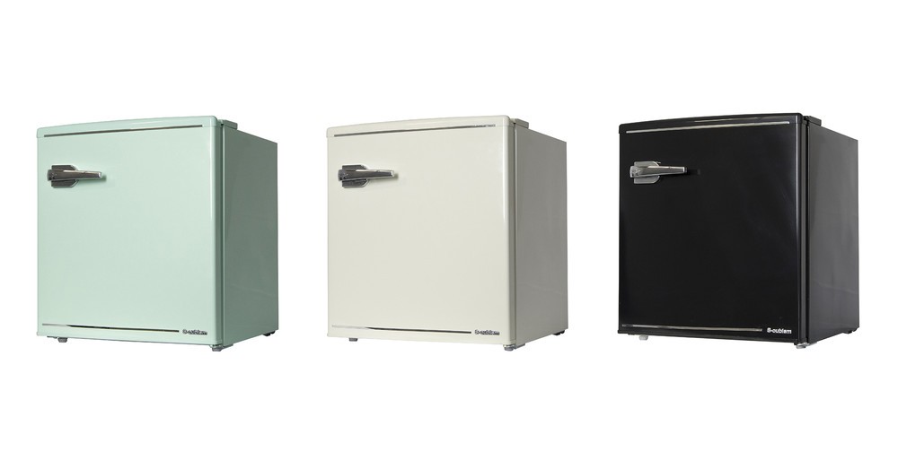 1人暮らしや寝室にも最適　小型でも大容量「レトロな冷蔵庫」