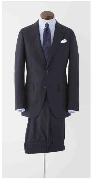 ニュージーランドの最高級原毛とイタリア最高級生地　コナカのスーツ2種