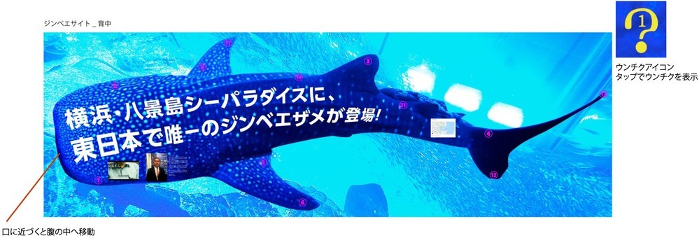 「ジンベエザメ」サイズの超巨大サイト　スクロールしまくらないと全部見られない