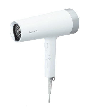 光を照射してやさしく乾燥　ダメージ低減「光ドライヤー」