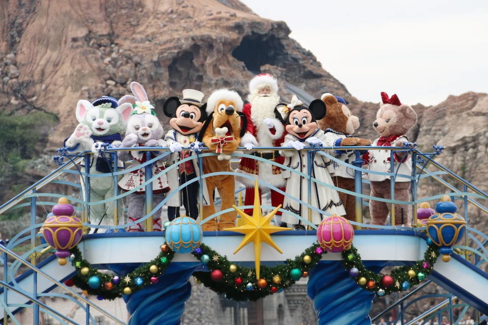 船に合流して退場（イッツ・クリスマスタイム！）