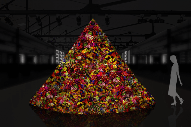 1万輪の生花のフラワーツリーも　ポーラ「B.A」の世界観体感イベント