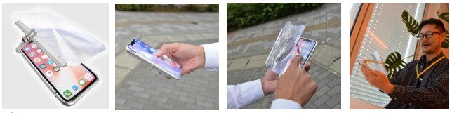 バンパーケースなのにルーペが付いているんです！ 