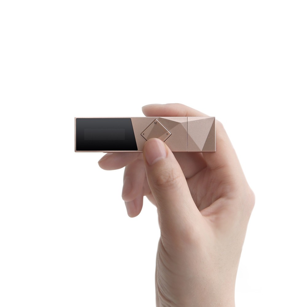 USBメモリーのように軽量コンパクト　デジタルオーディオプレーヤー
