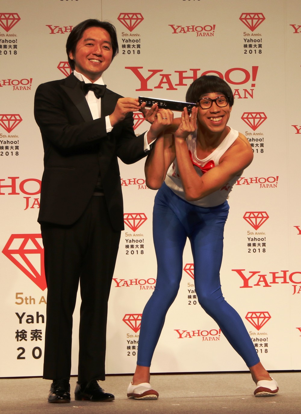 フォショセッションでのポーズも独特