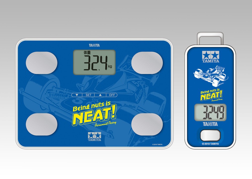 タミヤの「アバンテJr.」「ツインスター」が体組成計と歩数計に
