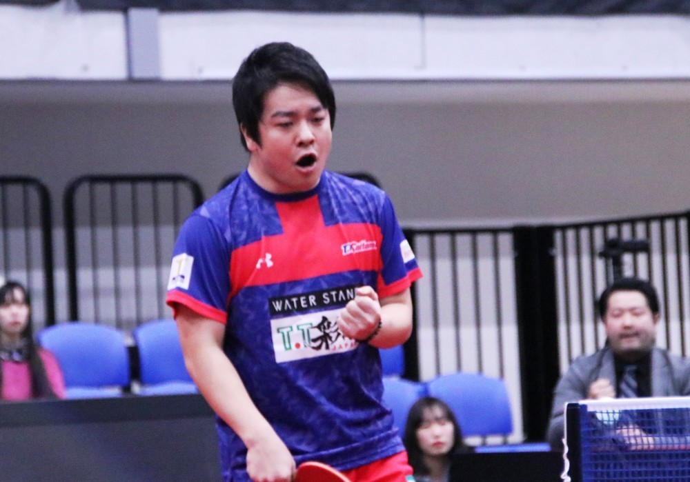 第3マッチに登場したT.T彩たま・岸川聖也選手