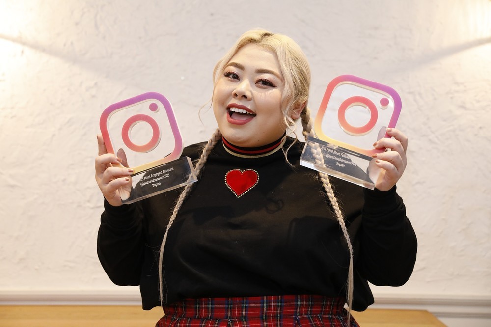 インスタグラム「今年最も輝いた著名人」　渡辺直美、今田美桜が受賞