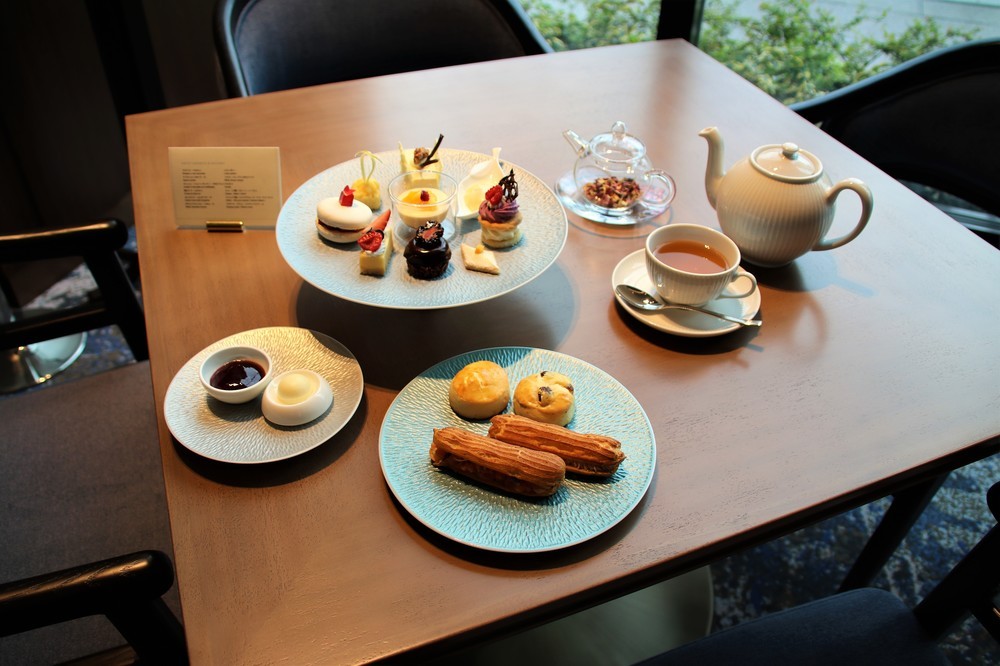 「ROSSINI TERRACE」に展示されていたメニュー見本