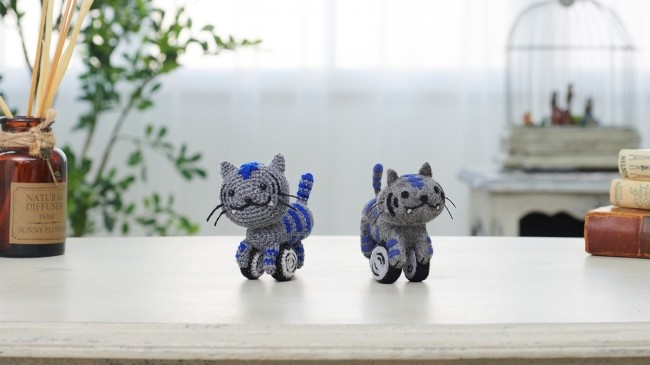 NIKENを擬ニャン化！？ニャイケンのあみぐるみ・羊毛フェルト作品
