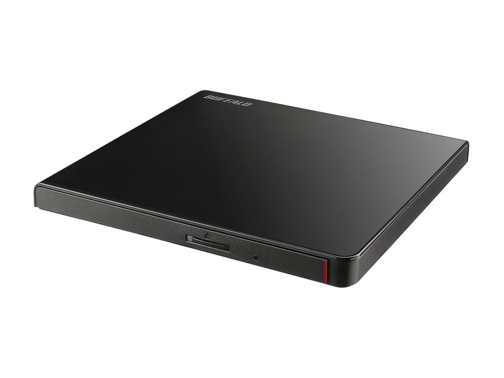 従来モデルからさらに小型・軽量化　ポータブルDVDドライブ