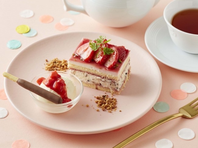 ポッキー初の公式カフェスイーツ　期間限定で登場