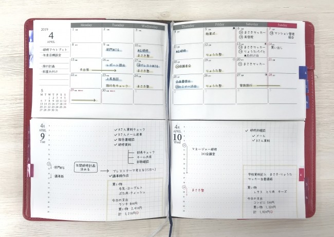 置き手帳で自分時間をマネジメント　「セパレートダイアリー」