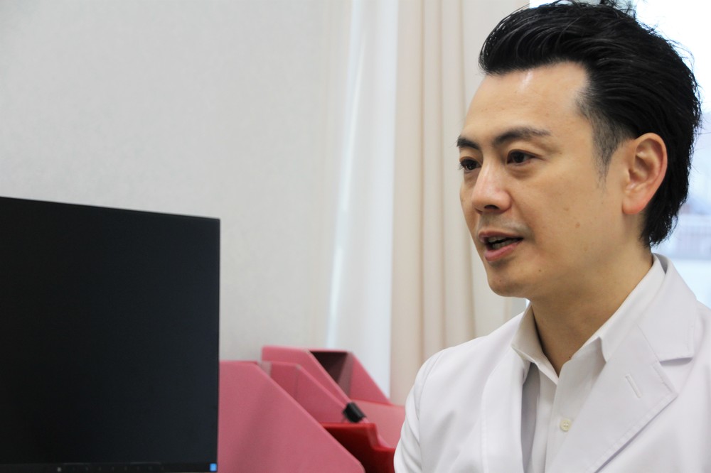 今年のインフルエンザについて、注意を喚起する金子院長