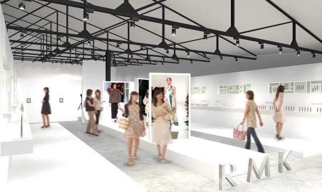 服を着替えるようにメイクも着替える　「RMK」体験型ポップアップショップ