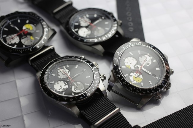 ミッキーマウスが見え隠れ　大人の遊び心満載の腕時計