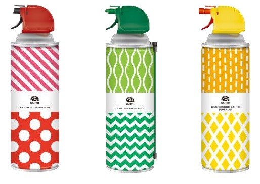 殺虫効果はそのまま　虫のイラスト描かない「虫ゼロ缶」