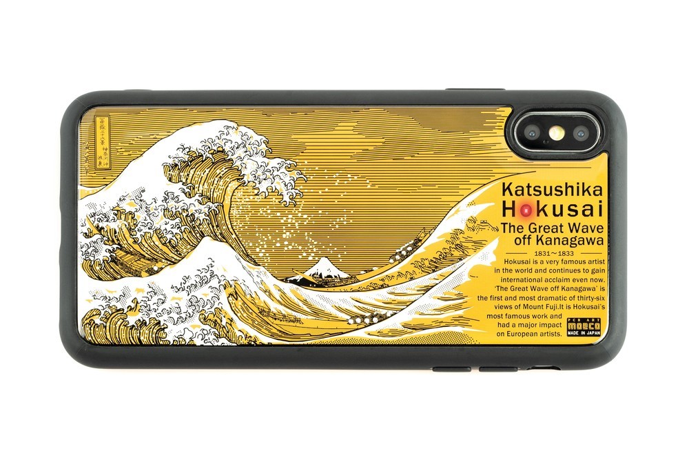 葛飾北斎「神奈川沖浪裏」デザイン LEDが光るiPhoneケース: J-CAST