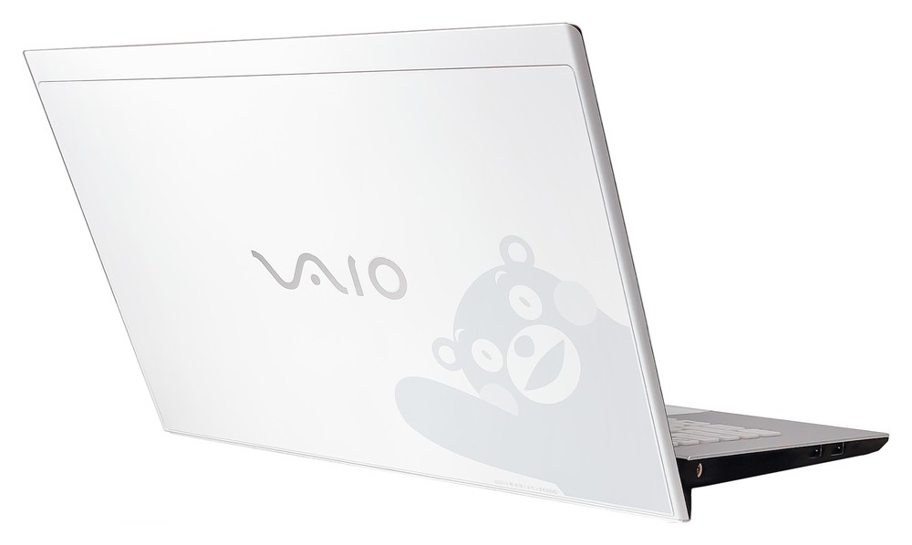 ノートパソコン「VAIO S11」　天板に「くまモン」を大きく刻印