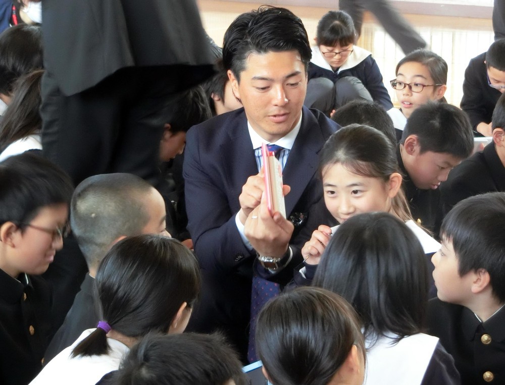 辞書使用講習の様子