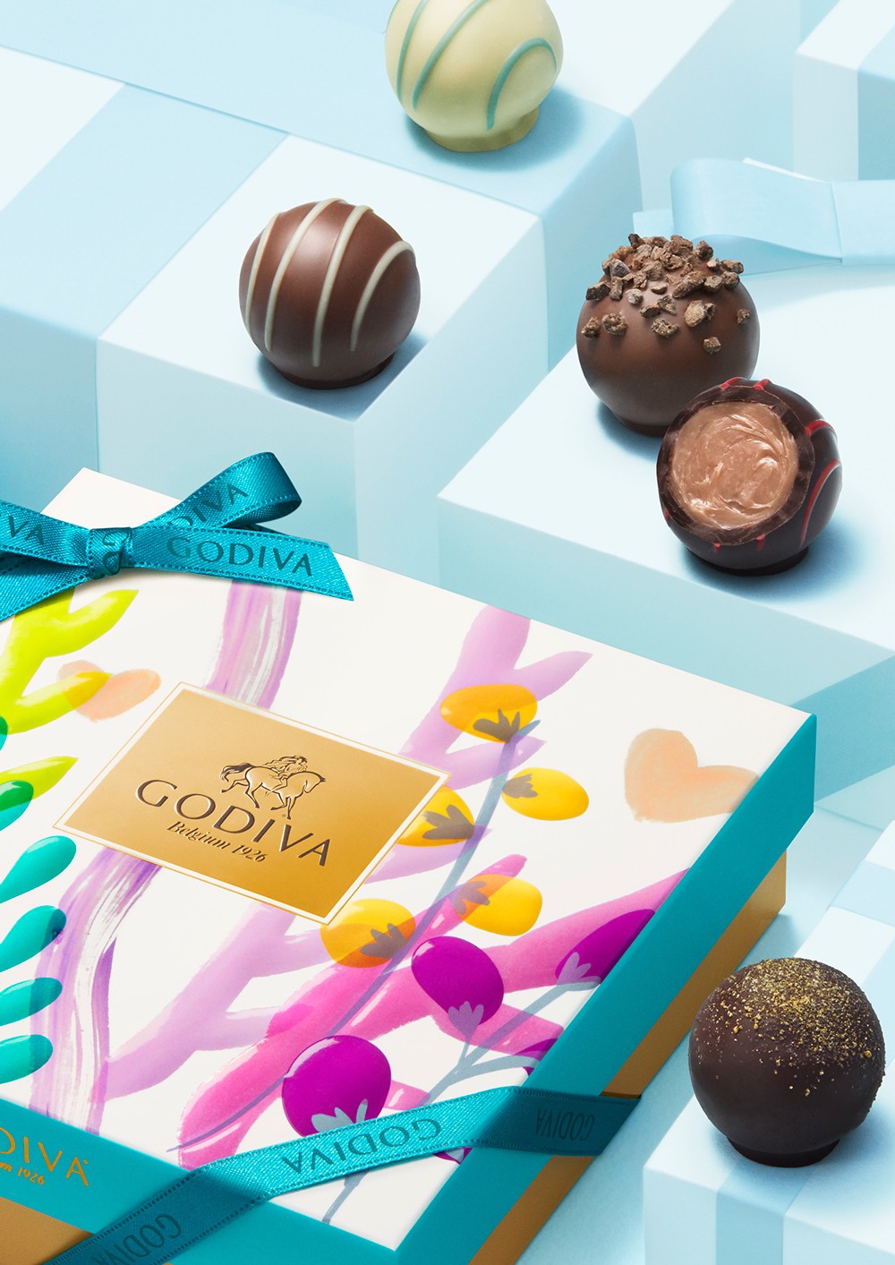 5人の「ショコラティエ」が腕を振るう　「ゴディバ」ホワイトデー限定チョコ